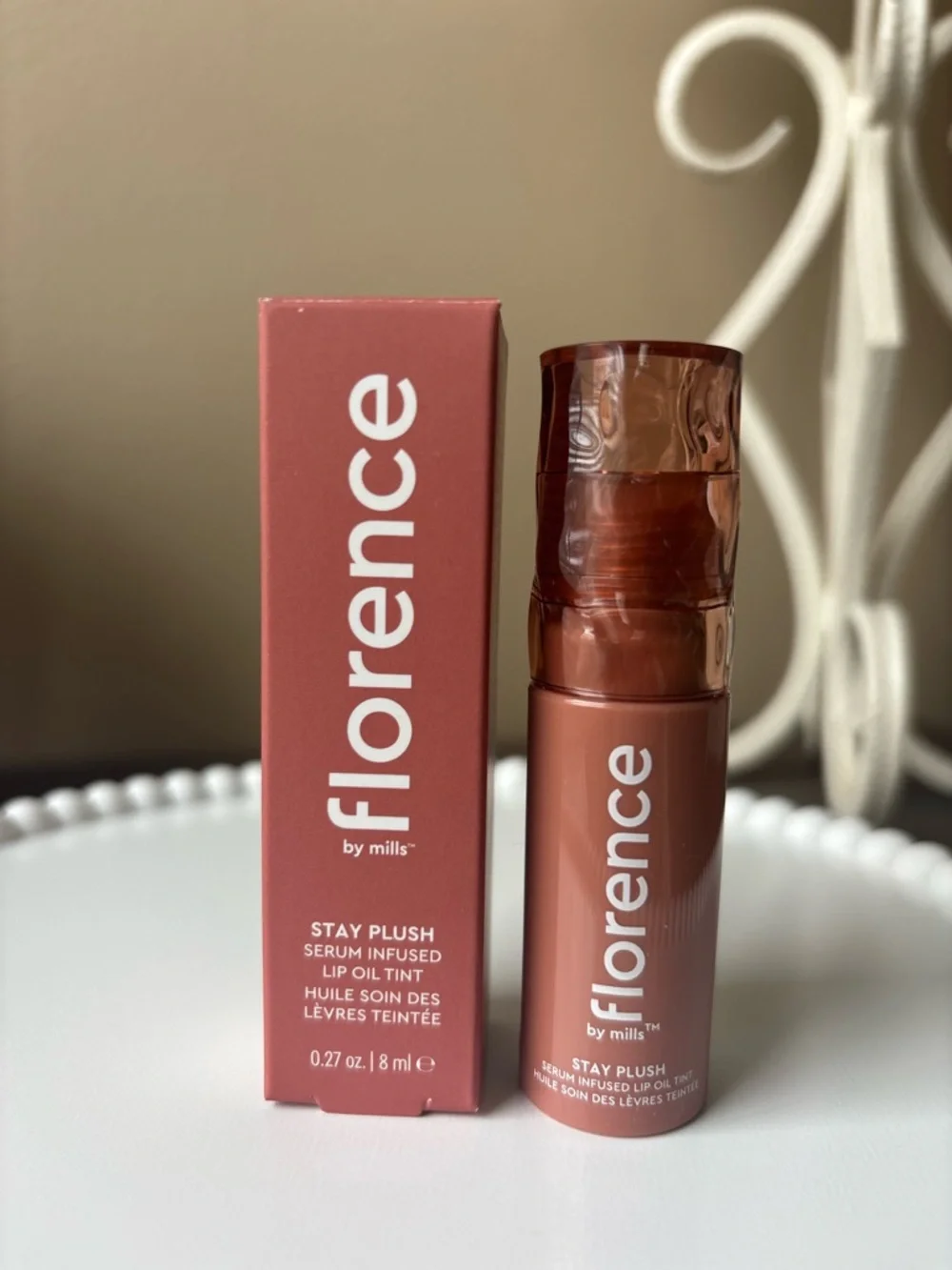 Florence by Mills Stay Plush Serum Infused Lip Oil Tint